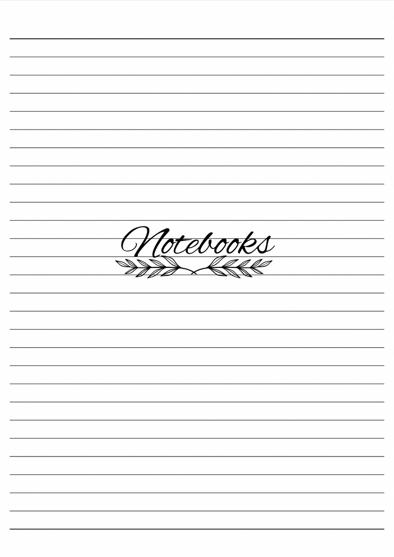 Notebooks