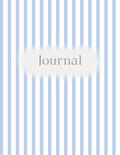 Blue Stripe Journal